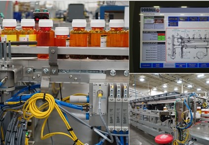 Dorner Pharmaceutical Conveyor Application