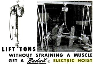 budgit hoist historic