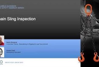 Safety Webinar- Chain Sling Inspection Video Thumbnail