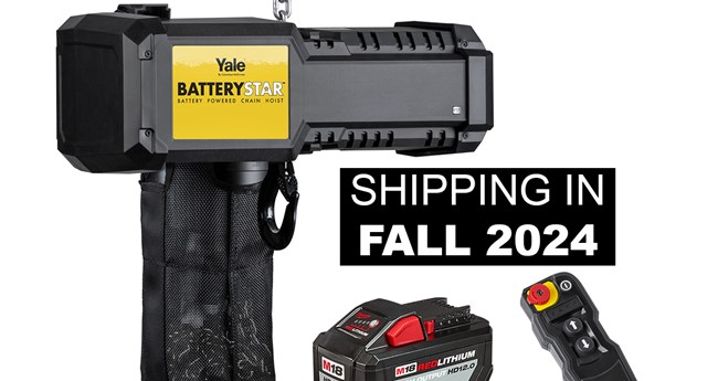 Yale BatteryStar Shipping in Fall 2024